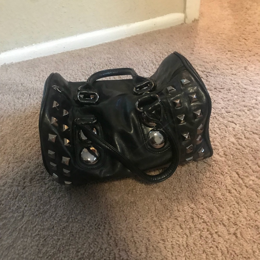 Black handbag
